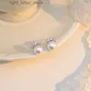 Stud moda delicata imitazione orecchini di perle sposa accessori da sposa temperamento eleganti orecchini orecchio nuovi gioielli da donna alla moda YQ231128