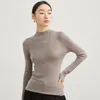 Maglioni da donna Camicia inferiore autunno inverno per maglieria delicata e fine senza cuciture a forma intera Dolcevita in lana merino Pullover slim basic