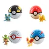 Nouveauté jeux L Poke Ball Collection ensemble complet en peluche Greatball Traball Masterball 5 pouces livraison directe au milieu