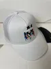 24SS Sutra Baseball Caps Designer HATS Niebieskie modne litery Fedora Letse na świeżym powietrzu Niezwytany sport haft haft na plaży Trucker oddychający płócienna czapka kulowa