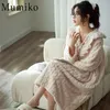 Women's Sleepwear Winter Thick Velvet Nightgowns for Women Plus Size M-4XL Thermal Long Sleep Dress Kawaii Bear Girl Teddy Soft Velvet Nightdress 231127