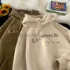 Sudaderas con Capucha para Hombre Sudaderas con Capucha De Invierno Espesar Lana Suelta Retro Sudadera con Capucha Hombres Mujeres Estilo Universitario Casual Y2K Top Parejas Góticas Jersey Unisex Harajuku