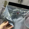 Projektant dżinsów 2024 Nowy wiosenny letni panele moda prosta marka tego samego stylu spodnie damskie ubranie 1128-5