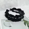 Schwarze und weiße Spitze, luxuriöse Stirnbänder, künstlerischer Stil, Mädchen-Haarband, Frühling, Sommer, neues Geschenk, Kopfbedeckung, Designer-Marke, elegantes und modisches Haarband