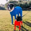 Dog Apparel Pet Onesie Clothes Medium Large Pajamas Anxiety Calming Shirt 4 Legs Jumpsuit Prevent Shedding Hair Surgery Recovery 231128