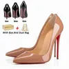 2024 Red Sole Heels Designers Womens High Heel Luxurys Platform Peep-toes Sandals Sexy Pointed Toe Red Sole 8cm 10cm 12cm Sneakers With Box