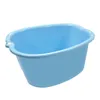 Basins Plastic Large Foot Bath Spa Tub Basin Bucket for Soaking Feet Detox Pedicure Massage Portable