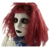 Dockor 27in Popup Animatronic Haunted Doll Indooroutdoor Halloween Decoration Red Flashing Eyes Noises Batteryoperated 231127