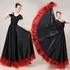 Stage Wear Brésil Gypsy Big Swing Jupes 360/540/720 degrés Femmes Flamenco Belly Dance Jupe Costumes espagnols