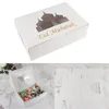 Emballage cadeau Eid Mubarak Cupcake Box Emballage Organisation Accessoire Ménage Pour La Fête Du Festival
