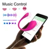 Wibratory bezprzewodowe sextoy wibrujące jajo zdalne silne sterowanie aplikacją g plam dildo pochwy masażer Bluetooth dla kobiet łechtaczka 18