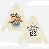 Rrr123 Hoodies Herrenmode RIVINGTON Roi Rebis 123 Beste Qualität Schwerer Stoff Puff Print Rrr-123 Hoodie Vintage Kapuzenpullover Kleidung 455