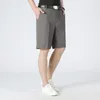 Herrshorts högkvalitativa sommardesigner märke mode casual korta lossa shorts män byxor grå bekväma byxor herrkläder 230428