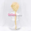 Anime Costumes Traveler Cosplay Aether Lumine Blond Wig Cosplay Anime Cosplay Wigs Heat Resistant Synthetic Wigs Halloween zln231128