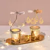 Świecane uchwyty glam lampa Bożego Narodzenia Mały stół dekoracyjny unikalny tealight kerzenhalter Dekoracja imprezowa