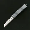 MT MICO TACTICAL DOUBLE AKCJA AUTOMATYCZNE KNIKI SELETOR SEBEREFENSE KIESZONEK M390 Blade 6061-T6 Wykonany aluminiowy uchwyt