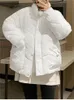 Parkas Yitimoky jaune Parkas femmes surdimensionné doudoune automne hiver manteaux 2022 nouveau lâche décontracté Y2k vêtements d'extérieur chauds vert blanc noir