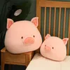 15/40/60 cm Kawaii dessin animé cochon en peluche coussin poupées en peluche cochon jouet Animal doux oreiller pour enfants bébé réconfortant cadeaux d'anniversaire LA628