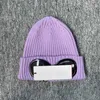 Cp Two Lens Glasses Goggles Beanies Men Strickmützen Skull Caps Outdoor Women Uniesex Beanie Black Grey Bonnet Gorros Company 2024 Winter 16B9