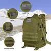 Ryggsäck 55L 3D utomhussport Militär Taktiska ryggsäckar Klättring Camping Vandring Trekking Rucks Stravs Travel Bag 231124
