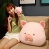 15/40/60cm Kawaii Cartoon Maiale Peluche Cuscino Bambole di pezza Piggy Giocattolo Animale Cuscino morbido per bambini Baby Confortante Regali di compleanno LA628