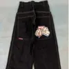 JNCO Baggy Jeans Hip Hop Rock motif de broderie hommes femmes 2023 nouvelle mode Streetwear rétro Harajuku taille haute jambe large jean g2