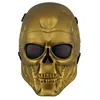 Fournitures de fête Halloween 2 couleurs disponibles Diable Horreur Terminator Résine Masque Est Robot Effrayant Masques Anonymes Adultes Mascaras Complets