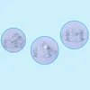 Pot vide en plastique transparent de 2ML, 28x13mm, couvercle transparent, taille d'échantillon de 2 grammes, pour crème cosmétique, ombre à paupières, poudre d'ongles, bijoux e-liquide, Pjfkc