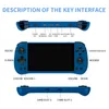 Portable Game Players POWKIDDY X55 5 5 INCH 1280 720 IPS Screen RK3566 Handheld Console Open Source Retro Children's gifts 231128
