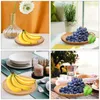 Plates Fruit Plate Bamboo Dishes Dessert Salad Trays Decor Cheese Board Storage Pastry Small