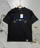 T-shirt da uomo Fashion Tees New Mens Capispalla Magliette Summner Prue Cotone manica corta T-shirt larghe Ricamo Lettera Stampa Coppie Vestiti T230505