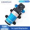 ZONESUN 4L accessoire de pompe à diaphragme à eau à grand débit pour Machine de remplissage de liquide