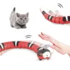 Toys Smart Sensing Cat Toys Interactive Automatic Eletronic Snake Cat Teaser Indoor Play Kitten Toy USB Rechargeable pour Cats Catten