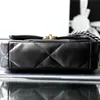 10A Bolso de diseñador de alta calidad 19 bolsas 26 cm bolso de señora Pequeño bolso de cuero genuino bolso de cadena bolso billetera con caja C008