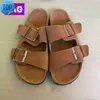 Sandals New Designer runs Boston Clogs Slippers Slides Germany Cork fur slide mens Loafers Shoes runss Leather Suede Taupe slipper A