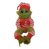 Grinch Bebek Sevimli Noel Dolgulu Peluş Oyuncak Noel Hediyeleri Çocuklar İçin Ev Dekorasyonu Stokta 12 ll