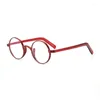 Sunglasses Frames Fashion Brand Titanium Glasses Frame Men Women Retro Round Myopia Optical Prescription Eyeglasses