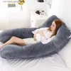 Almohadas de maternidad almohada de embarazo suave gravida u almohada lumbar lumbar múltiples funciones de protegimiento de protegido para el embarazo