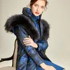 パーカーイングランドスタイル女性冬の毛皮のフード付きコートジッパー長袖ジャックカードパーカススペースコットンフローラル厚のコートジャケットビンテージ