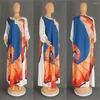 Vêtements ethniques Robes africaines élégantes pour femmes 2024 Dashiki Été Automne Satin Maxi Robe Dames Traditionnelles Fée Dreaes