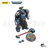 군사 인물 Joytoy 1/18 액션 그림 40K 우주 늑대 Arjac Rockfist Anime Military Model 231127