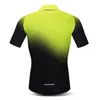 Chemises de cyclisme hauts Jersey hommes haut de vélo VTT chemise de vélo vêtements d'équitation sur route de montagne à manches courtes été cycliste chemisier de vélo jaune 231127