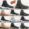 Designer Speed ​​Trainer Running Casual Ballerina Breattable Shoes For Sale Lace Up Fashion Flat Socks Boots Speed ​​2.0 Men Women Runners Sneakers