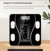 Scales Digital Body Fat Scale Smart BluetoothCompatible Wireless Electronic Measurement BMI Multifunktion med LCD -display