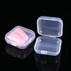 35x35x17mm Mini Clear Plastic Small Box Jewelry Earplugs Storage Box Case Container Bead Makeup Transparent Organizer Gift boxes Jvisl