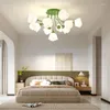 Ljuskronor nordiska tak ljuskrona G9 lamphållare Moderna LED-lampor för vardagsrum sovrum matsal dekoration AC110-220v