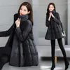 Women's Trench Coats 2023 Winter Fashion Women Down Padded Jacket Parkas Coat Long Thick Warm Word Cotton Loose Female Outwear 3XL