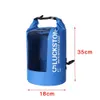 Externer Rahmen Packs 5L Wasserfester Dry Bag mit transparentem Fenster Schwimmen Kajaksack Aufbewahrungspaket Wasserdicht 230427