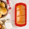 베이킹 몰드 실리콘 케이크 곰팡이 사각형 팬 베이크웨어 빵 토스트 사탕 형태의 요리 도구 덩어리 팬 231128