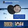 Acessórios Bomba de filtro de aquário 3 em 1 multifuncional formato redondo filtro de tanque de peixes limpador de sucção automático bombas de ar suprimentos para animais de estimação aquáticos